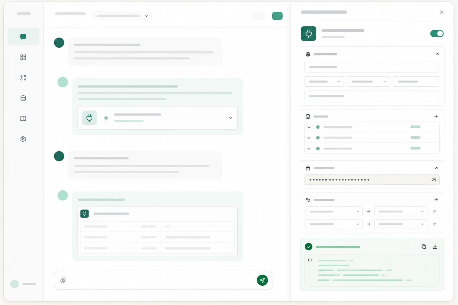 ChatGPT 客户端 GPT Actions 配置微矩阵 OpenAPI 的界面示意图